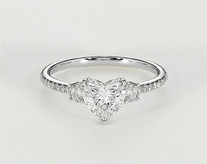 Lara - Heart - Engagement Rings - Ramzi & Co.®