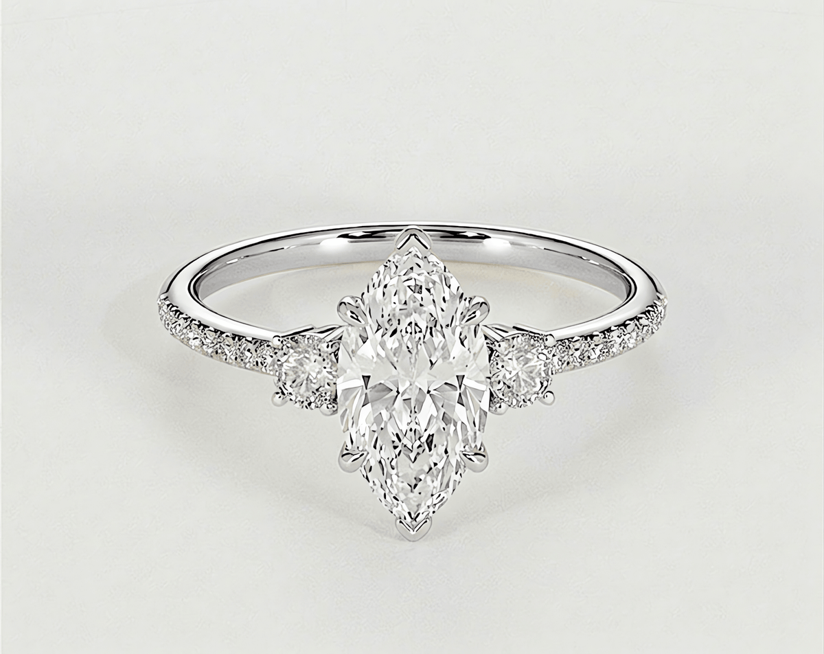 Lara - Marquise - Engagement Rings - Ramzi & Co.®