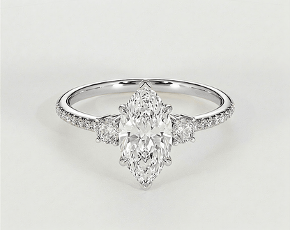 Lara - Marquise - Engagement Rings - Ramzi & Co.®
