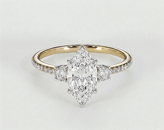 Lara - Marquise - Engagement Rings - Ramzi & Co.®