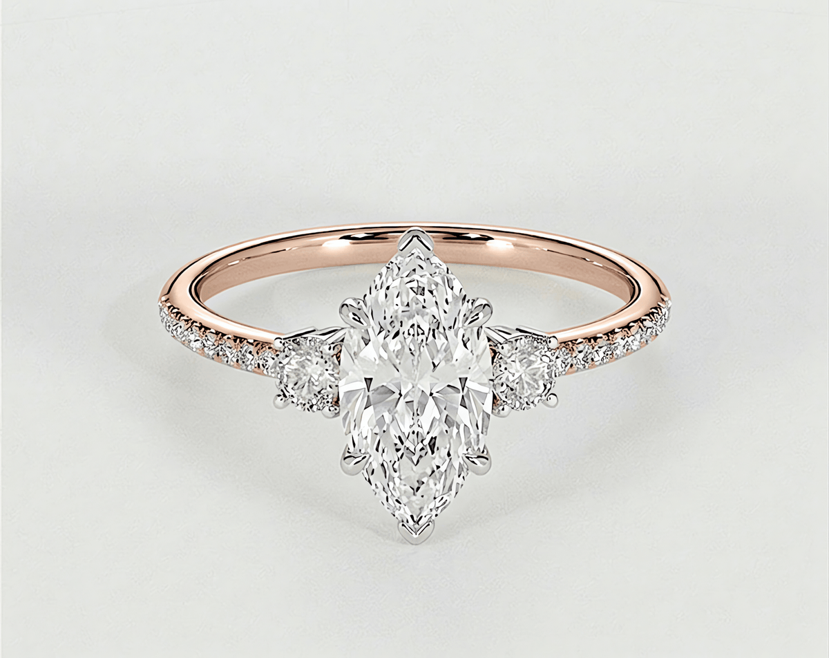 Lara - Marquise - Engagement Rings - Ramzi & Co.®