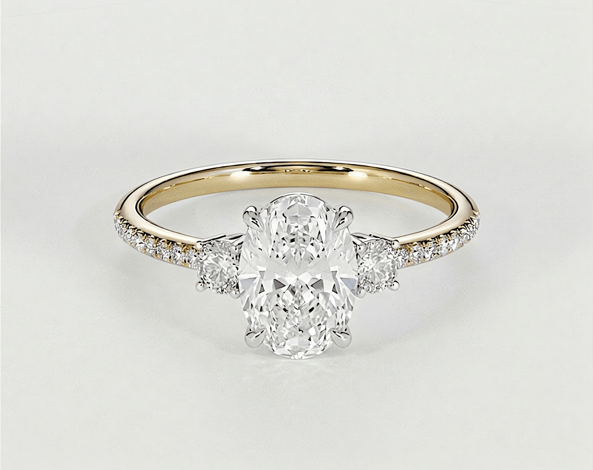 Lara - Oval - Engagement Rings - Ramzi & Co.®
