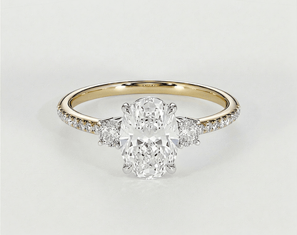 Lara - Oval - Engagement Rings - Ramzi & Co.®