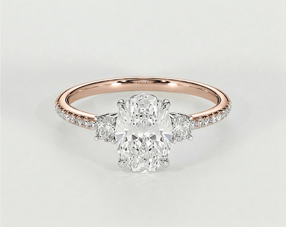 Lara - Oval - Engagement Rings - Ramzi & Co.®
