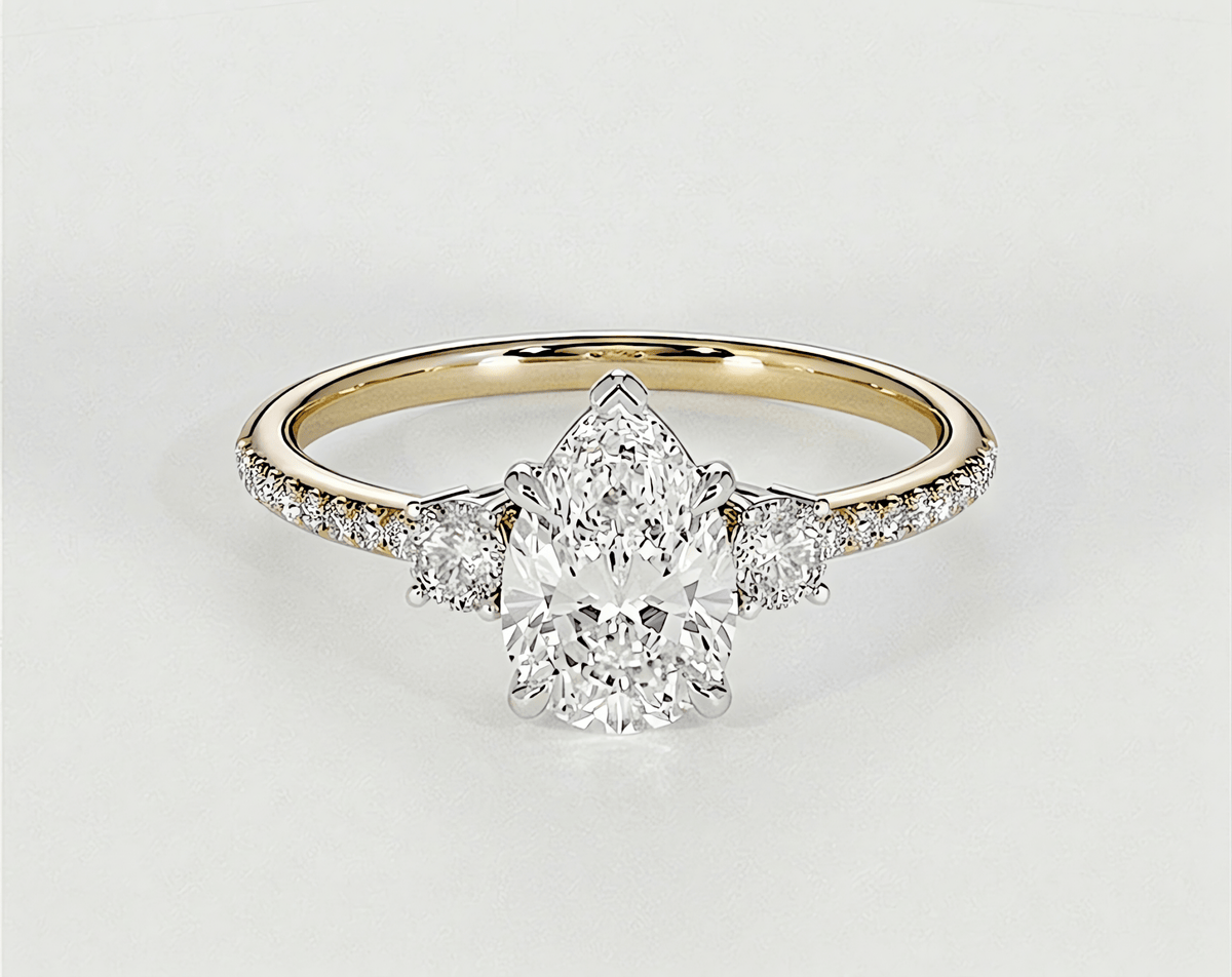 Lara - Pear - Engagement Rings - Ramzi & Co.®