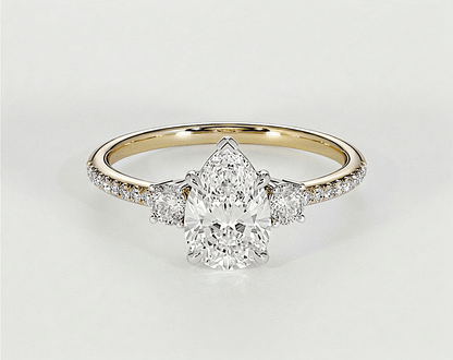 Lara - Pear - Engagement Rings - Ramzi & Co.®