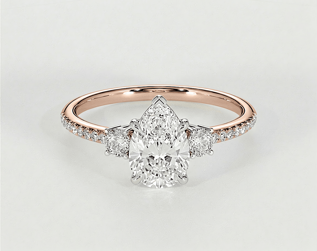 Lara - Pear - Engagement Rings - Ramzi & Co.®
