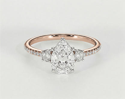 Lara - Pear - Engagement Rings - Ramzi & Co.®