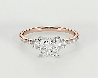 Lara - Princess - Engagement Rings - Ramzi & Co.®