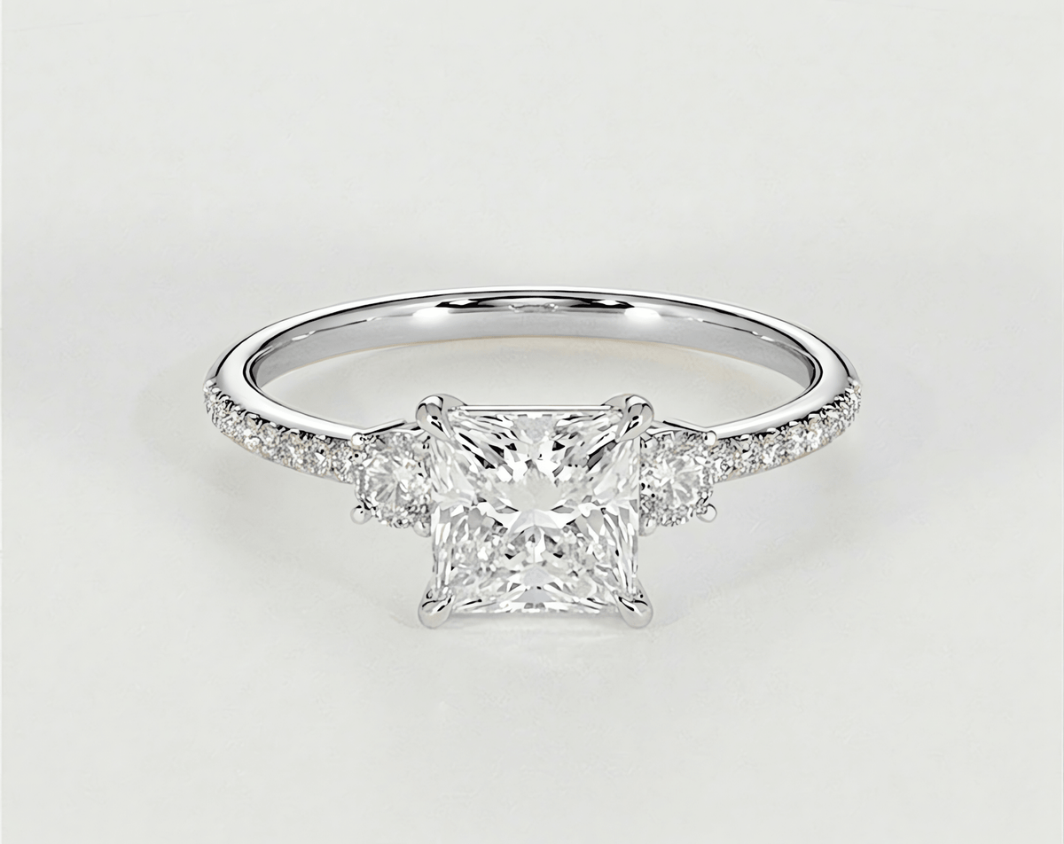 Lara - Princess - Engagement Rings - Ramzi & Co.®