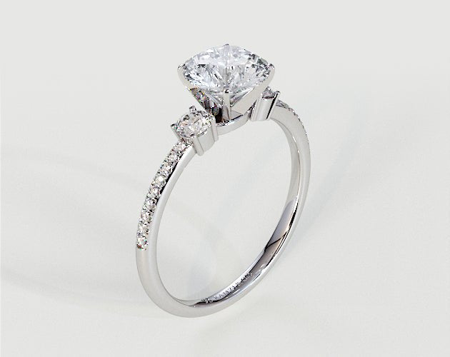 Lara - Radiant - Engagement Rings - Ramzi & Co.®