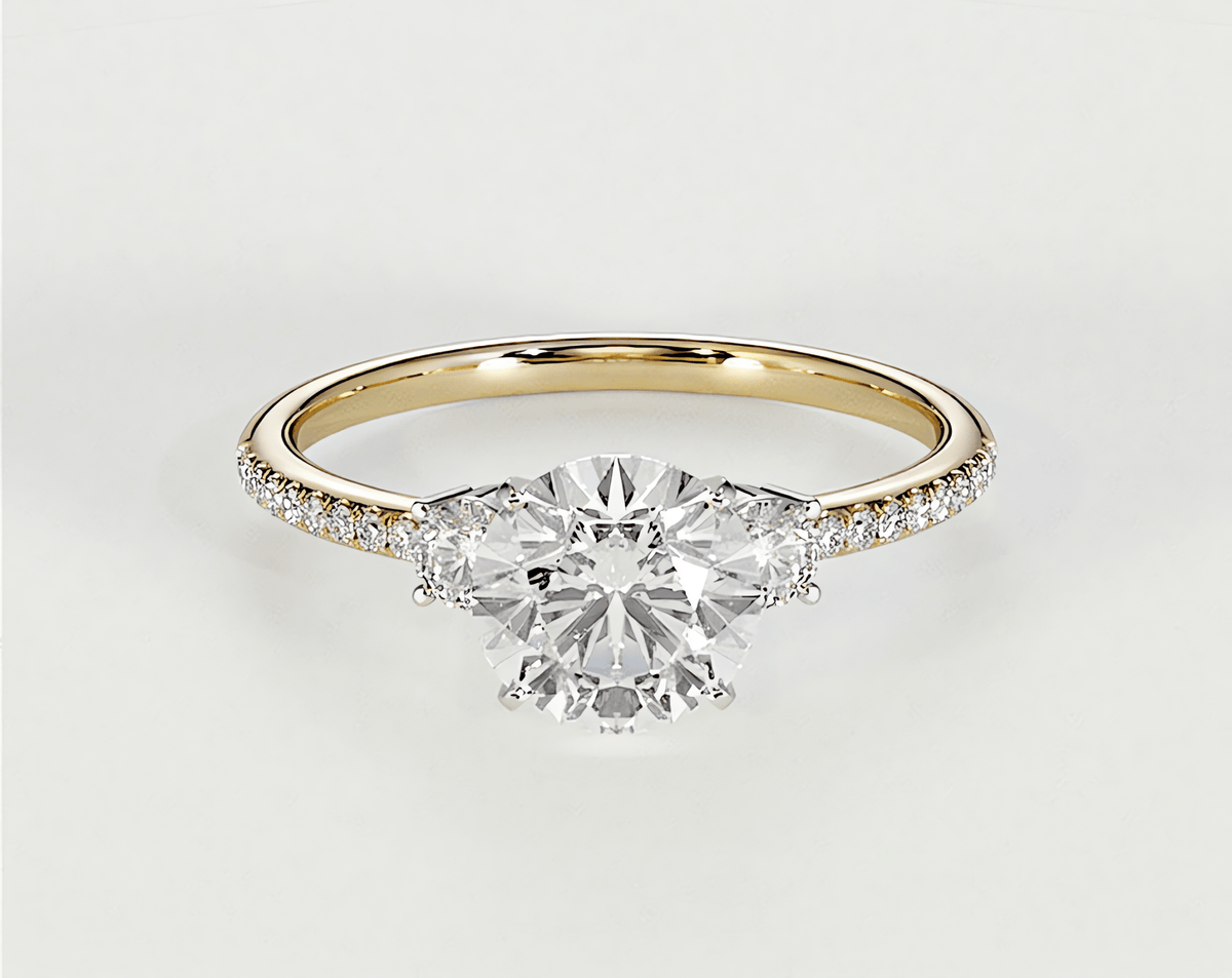Lara - Round - Engagement Rings - Ramzi & Co.®