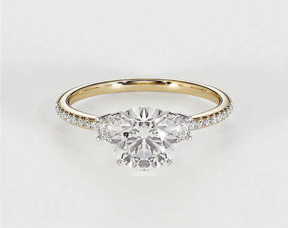 Lara - Round - Engagement Rings - Ramzi & Co.®