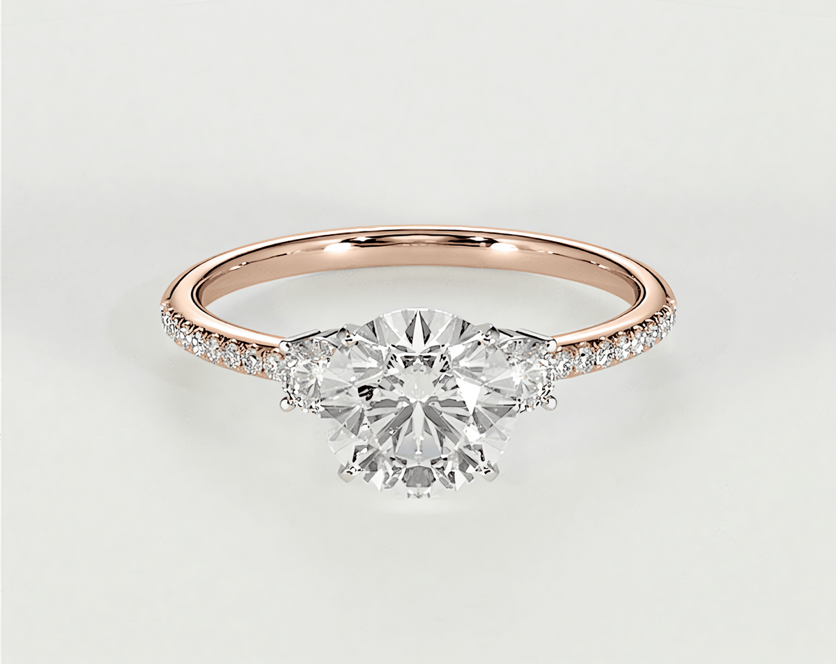 Lara - Round - Engagement Rings - Ramzi & Co.®