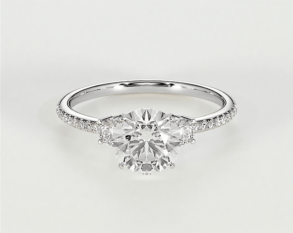 Lara - Round - Engagement Rings - Ramzi & Co.®