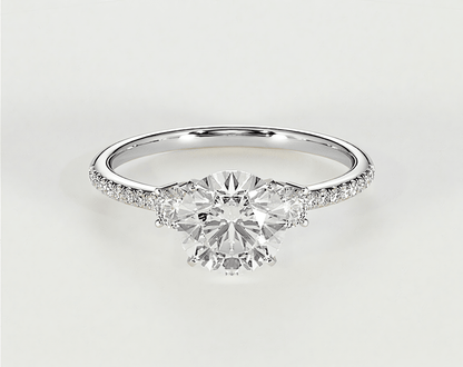 Lara - Round - Engagement Rings - Ramzi & Co.®