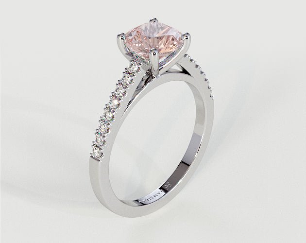 Laurel - Morganite Rings - Ramzi & Co.®