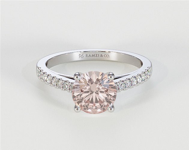 Laurel - Morganite Rings - Ramzi & Co.®