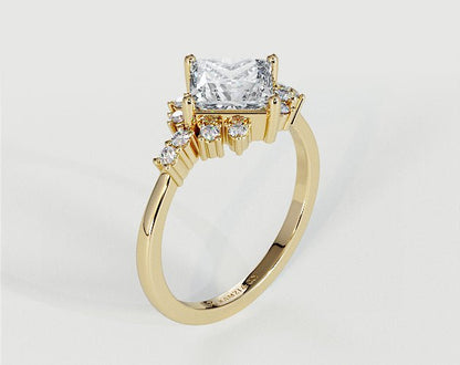 Leah - Princess - Engagement Rings - Ramzi & Co.®