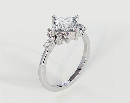 Leah - Princess - Engagement Rings - Ramzi & Co.®