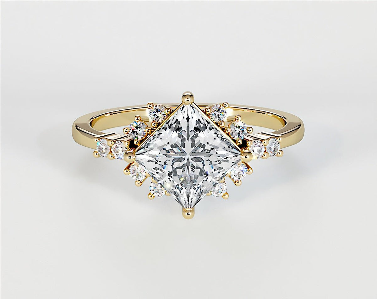 Leah - Princess - Engagement Rings - Ramzi & Co.®