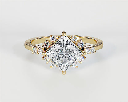 Leah - Princess - Engagement Rings - Ramzi & Co.®