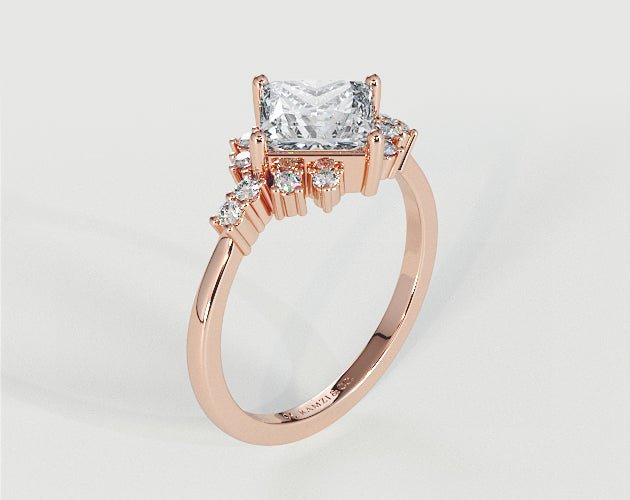 Leah - Princess - Engagement Rings - Ramzi & Co.®