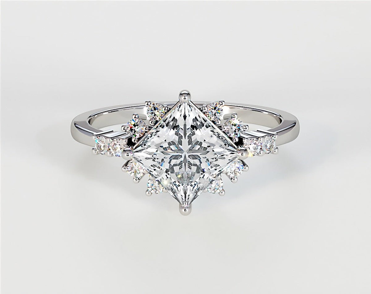 Leah - Princess - Engagement Rings - Ramzi & Co.®