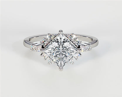 Leah - Princess - Engagement Rings - Ramzi & Co.®