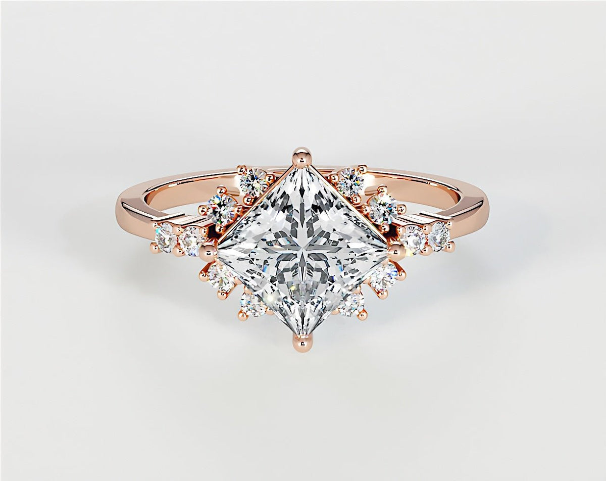 Leah - Princess - Engagement Rings - Ramzi & Co.®
