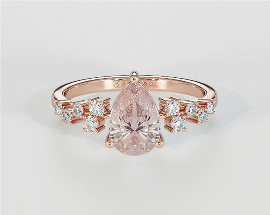 Leilani - Morganite Rings - Ramzi & Co.®