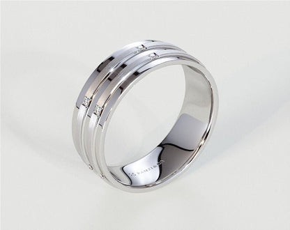 Leon - Men's Wedding Rings - Ramzi & Co.®