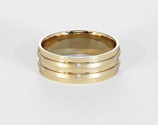 Leon - Men's Wedding Rings - Ramzi & Co.®