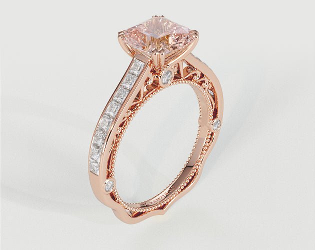Lilia - Morganite Rings - Ramzi & Co.®