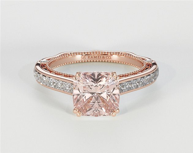 Lilia - Morganite Rings - Ramzi & Co.®