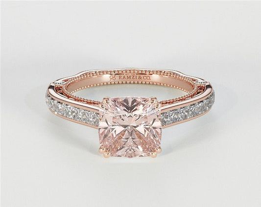 Lilia - Morganite Rings - Ramzi & Co.®