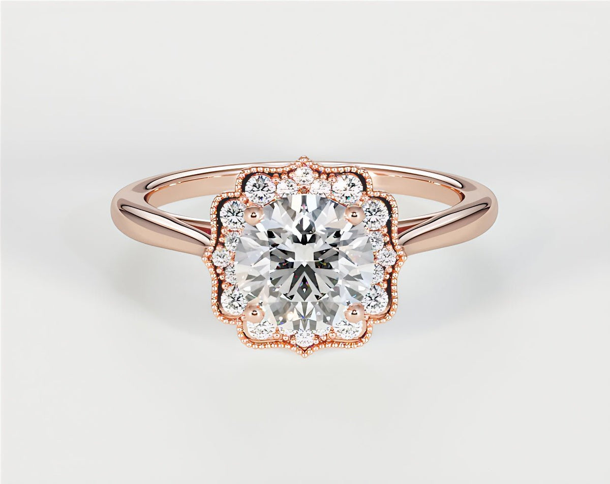 Lily - Round - Engagement Rings - Ramzi & Co.®