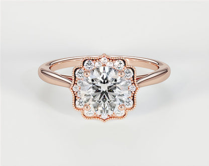 Lily - Round - Engagement Rings - Ramzi & Co.®