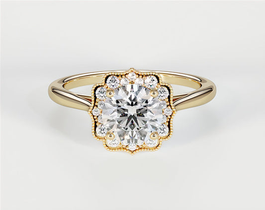 Lily - Round - Engagement Rings - Ramzi & Co.®