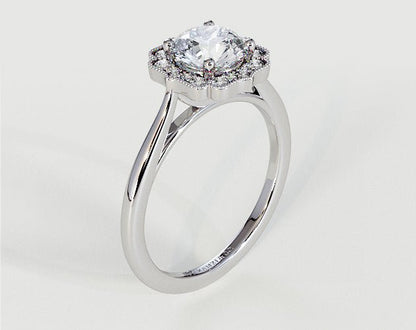 Lily - Round - Engagement Rings - Ramzi & Co.®