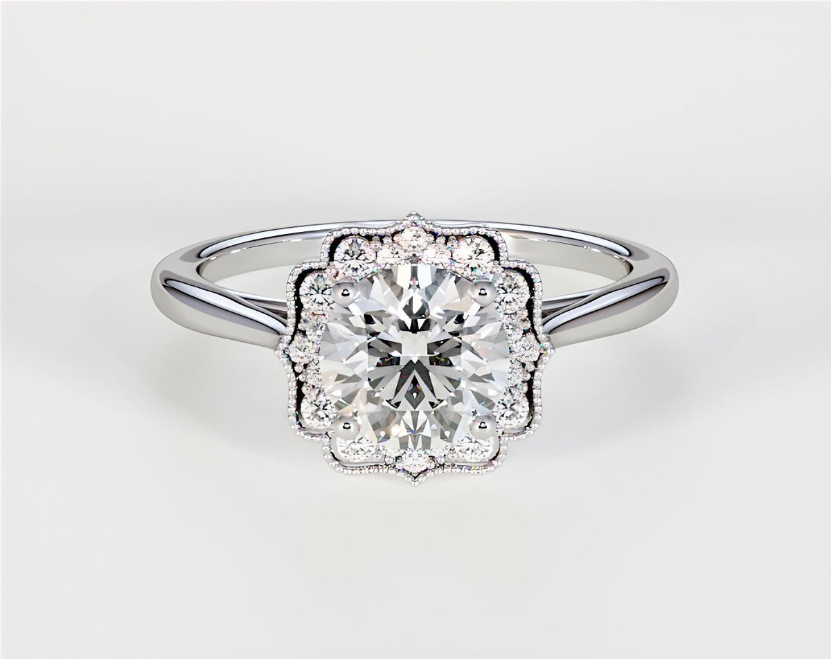 Lily - Round - Engagement Rings - Ramzi & Co.®