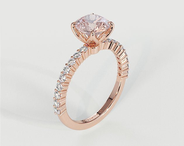London - Morganite Rings - Ramzi & Co.®