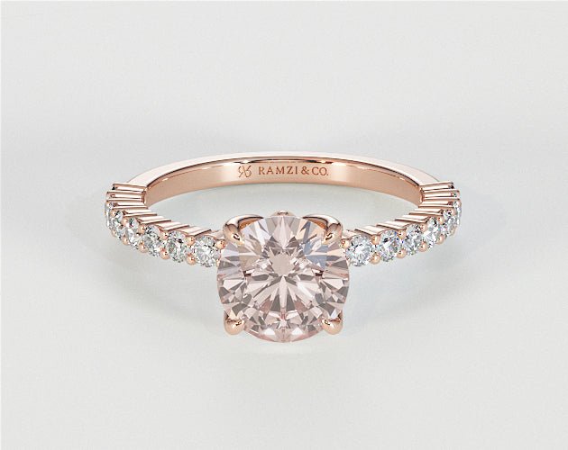 London - Morganite Rings - Ramzi & Co.®