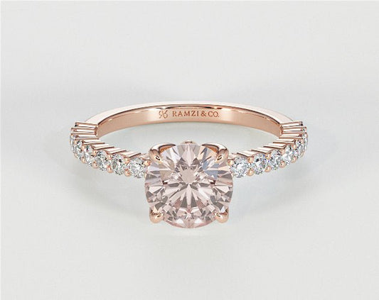 London - Morganite Rings - Ramzi & Co.®