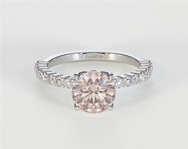 London - Morganite Rings - Ramzi & Co.®