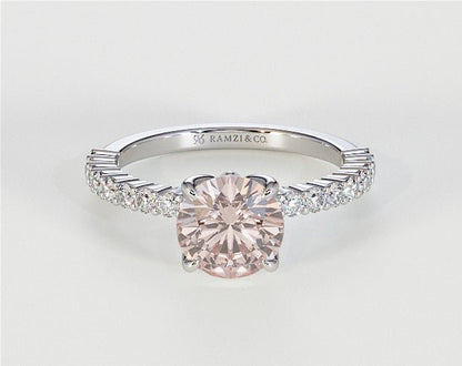 London - Morganite Rings - Ramzi & Co.®
