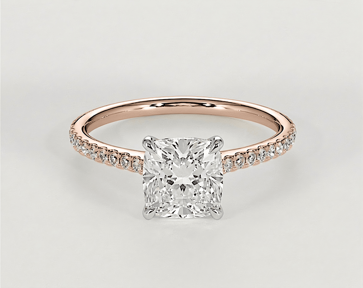 Lucy - Cushion - Engagement Rings - Ramzi & Co.®