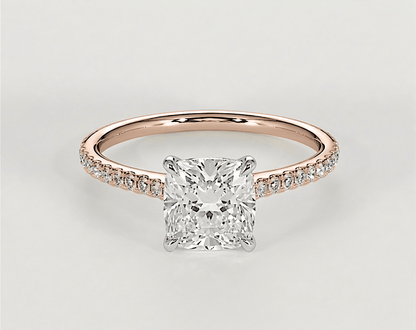Lucy - Cushion - Engagement Rings - Ramzi & Co.®