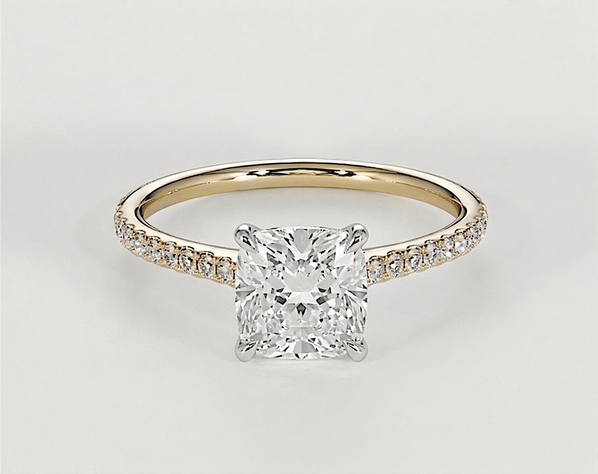 Lucy - Cushion - Engagement Rings - Ramzi & Co.®