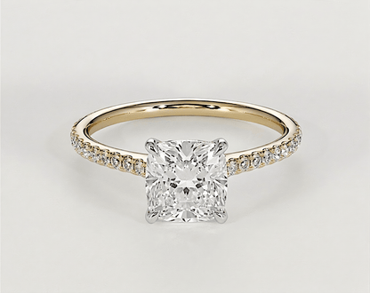 Lucy - Cushion - Engagement Rings - Ramzi & Co.®